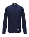 Tintoria Mattei 954 Shirts In Dark Blue