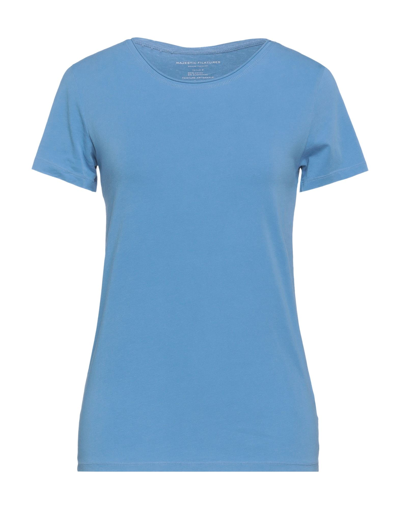 Majestic T-shirts In Blue
