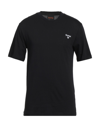 SELF MADE BY GIANFRANCO VILLEGAS SELF MADE BY GIANFRANCO VILLEGAS MAN T-SHIRT BLACK SIZE XXL COTTON, POLYESTER