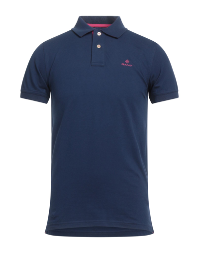 Gant Polo Shirts In Blue