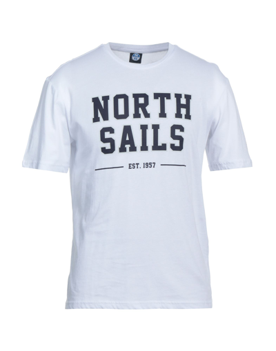 North Sails T-shirts In White