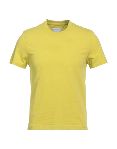 Bottega Veneta Crewneck Lime T-shirt In Green