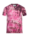 Ami Alexandre Mattiussi Mens Pink Other Materials T-shirt