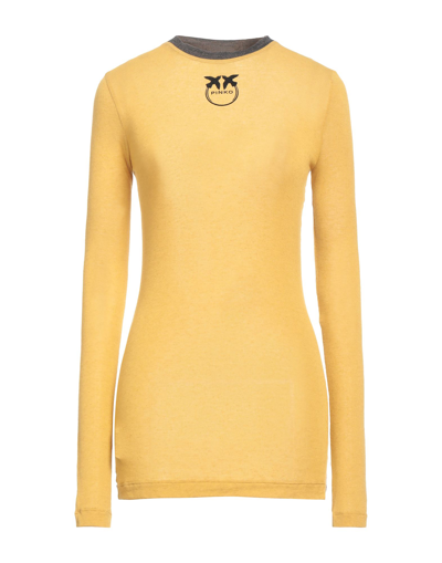 Pinko T-shirts In Yellow
