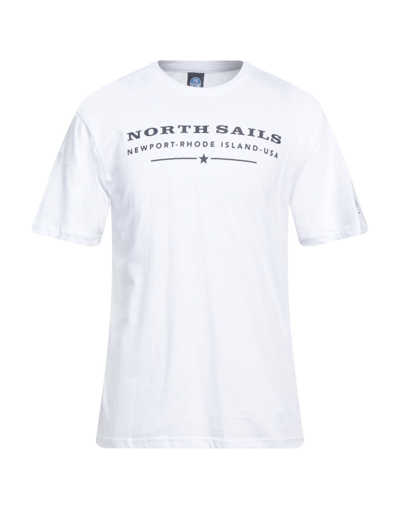 North Sails T-shirts In White