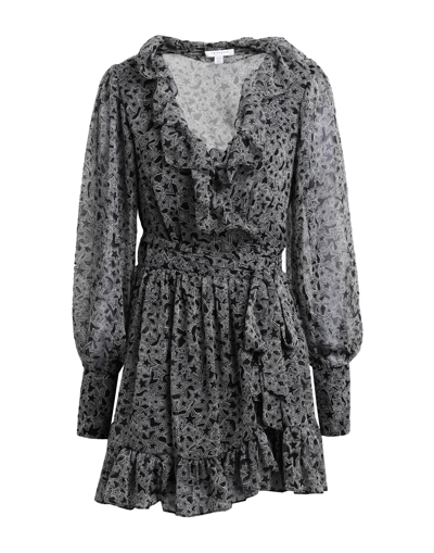 Topshop Short Dresses In Black