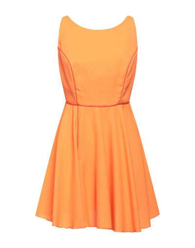 Feleppa Short Dresses In Orange