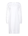 Clips More Short Dresses In White