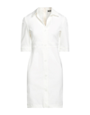 Lvl Level Vibes Level Short Dresses In White
