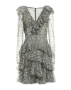 Philosophy Di Lorenzo Serafini Woman Mini Dress Green Size 4 Polyester