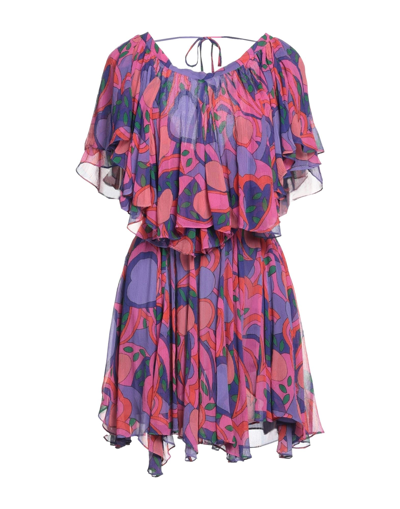 Isabel Marant Woman Mini Dress Purple Size 8 Silk