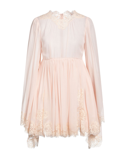 Dolce & Gabbana Short Dresses In Pink