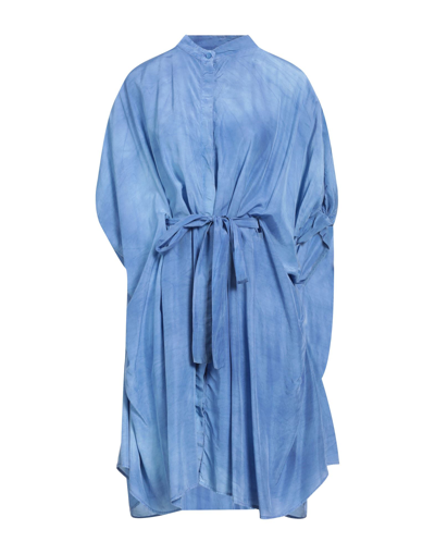 Dondup Short Dresses In Blue
