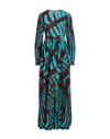 Connor & Blake Long Dresses In Turquoise