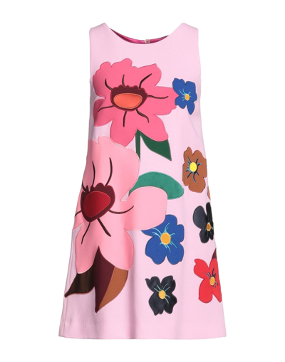 Dolce & Gabbana Short Dresses In Light Pink