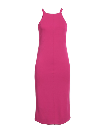 Sportmax Midi Dresses In Pink