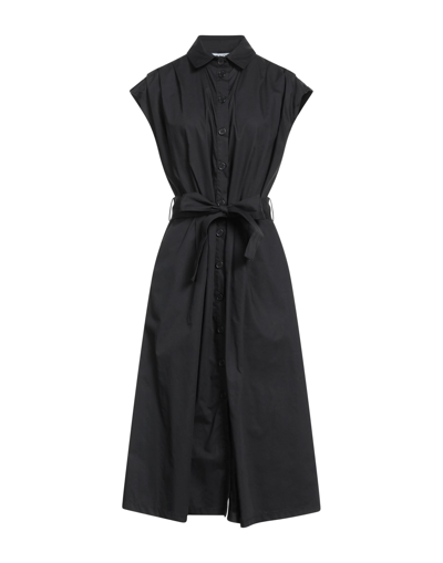 Liu •jo Midi Dresses In Schwarz