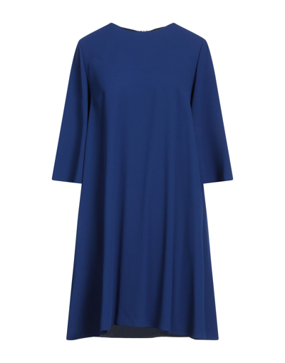 Rue Du Bac Short Dresses In Blue