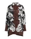 Valentino Short Dresses In Brown