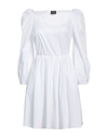 Liu •jo Short Dresses In White