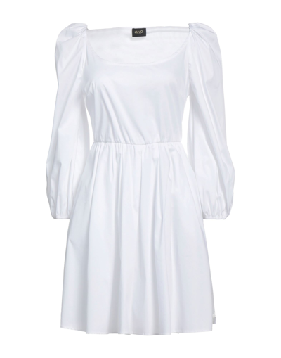 Liu •jo Short Dresses In White