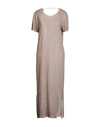 Notshy Long Dresses In Grey