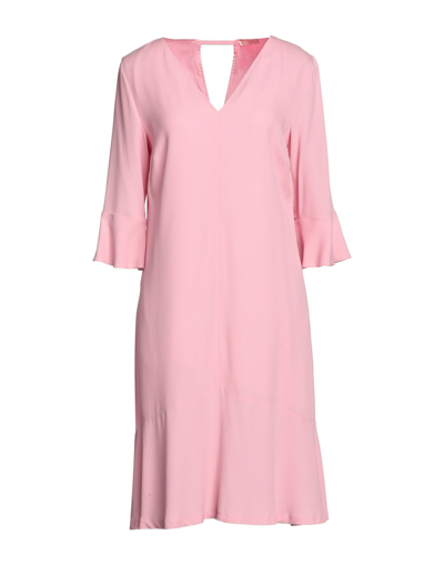 Seventy Sergio Tegon Short Dresses In Pink
