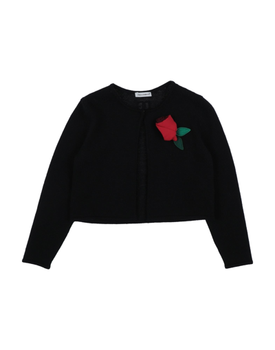 Dolce & Gabbana Kids' Cardigans In Black