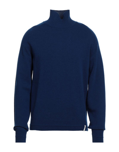 Brooksfield Turtlenecks In Blue