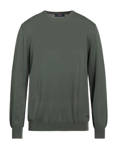Les Copains Sweaters In Dark Green