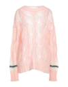 Palm Angels Sweaters In Pink