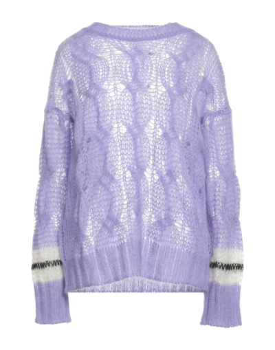 Palm Angels Women's  Purple Other Materials Sweater