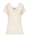 Mr Massimo Rebecchi Sweaters In Beige