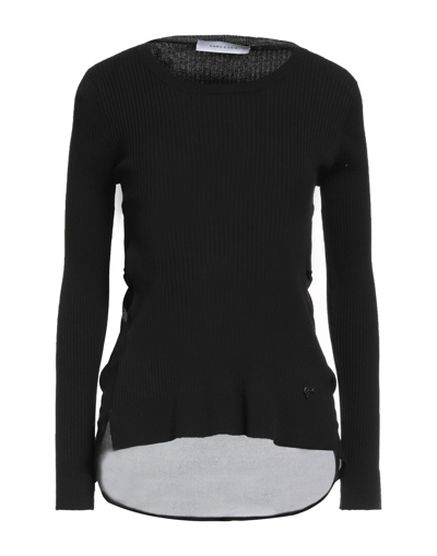 Emma & Gaia Sweaters In Black