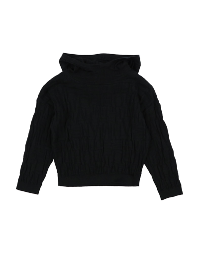 Emporio Armani Sweaters In Black