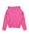Emporio Armani Sweaters In Fuchsia