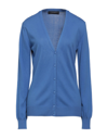 Tru Trussardi Cardigans In Blue