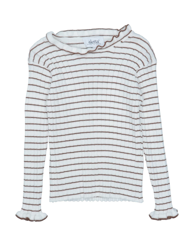 Aletta Kids' Sweaters In White