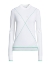 Bottega Veneta Logo Sweater In White