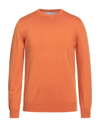 Alpha Studio Sweaters In Orange