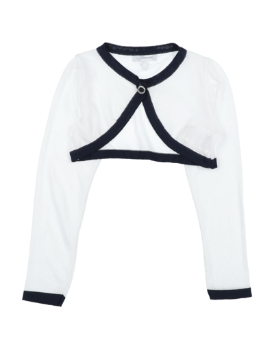 Carlo Pignatelli Kids' Wrap Cardigans In White