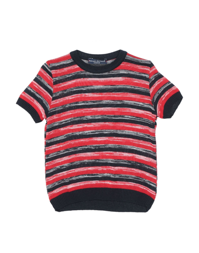 Manuell & Frank Kids' Sweaters In Red