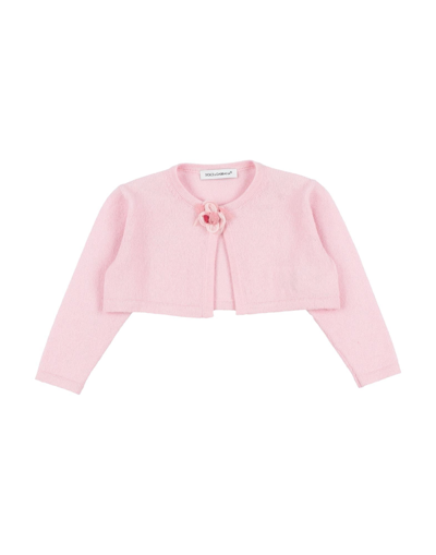 Dolce & Gabbana Kids' Wrap Cardigans In Pink