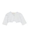 Mayoral Kids' Wrap Cardigans In White