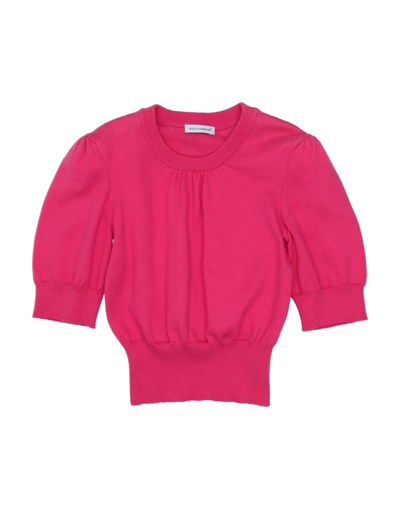 Dolce & Gabbana Babies' Sweaters In Pink