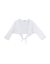 I Pinco Pallino Kids' Wrap Cardigans In White