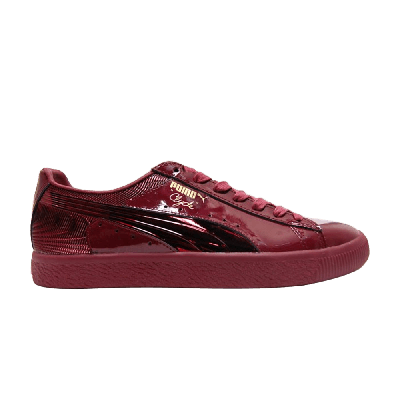 Pre-owned Puma Clyde 'wraith' In Red