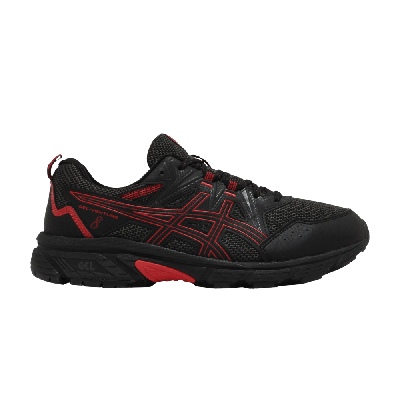 Pre-owned Asics Gel Venture 8 4e Wide 'black Eletric Red'