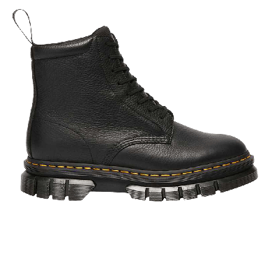 Pre-owned Dr. Martens Rikard Lunar Leather Platform Boot 'black'