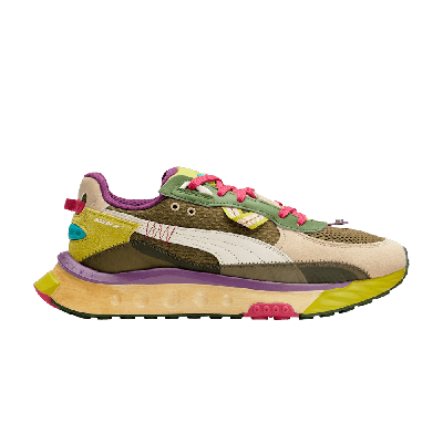 Pre-owned Puma Wild Rider 'last Hunter' In Green
